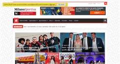 Desktop Screenshot of milanosportiva.com